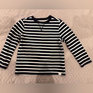 Striped Navy and White Kids Shirt Gap Kids 4T very warm
